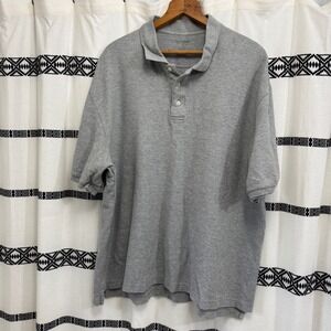Consensus Sportswear Polo Shirt Classic Fit Short Sleeve‎ Gray XXL